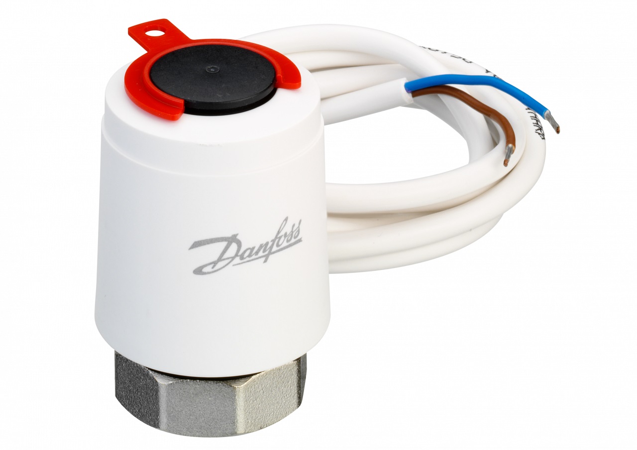 Servomotors siltajām grīdām TWA-K/NC, 24 V, M30 x 1.5, DANFOSS, 088H3140