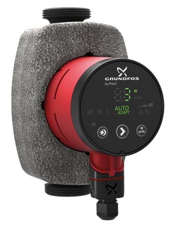 Elektroniskais apkures cirkulācijas sūknis ALPHA2 32-80, 180 mm, GRUNDFOS, 99411263