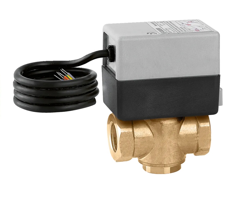 3-pušu pārslēdzējvārsts ar motoru, 1'', CALEFFI, 643062