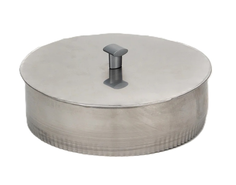 Nerūsējošā tērauda dūmvada korķis D130, neizolēts, AISI 316, CLASSIC PRO