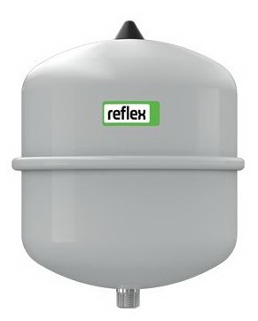 Расширительный бак для систем отопления и водоснабжения REFLEX N, 8 л, 4 бар, 120°C, серый, 8202501