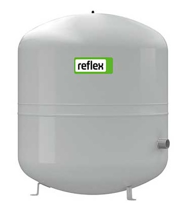 Расширительный бак для систем отопления и водоснабжения REFLEX N, 35 л, 4 бар, 120°C, серый, на ножках, 8208401