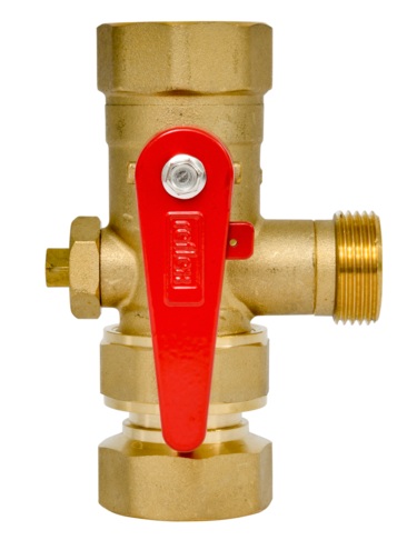 Запорный вентиль 1'', для мембранных расширительных баков, 10 бар, 120°C, REFLEX, 7613100