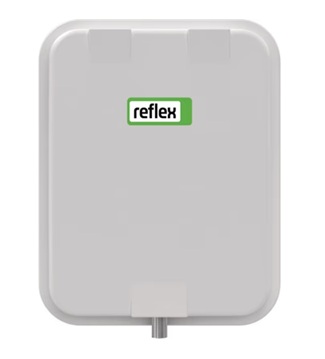 Plakanā tipa membrānas izplešanās trauks REFLEX F 15 L, balts, 3/4'', 3 bar, 2215500