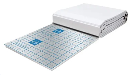 Takerplāksne EPS100 (PS20) - loksne 10 m² ( 1x10 m) ar metālisku laminējumu, KAN-therm, 1818211638