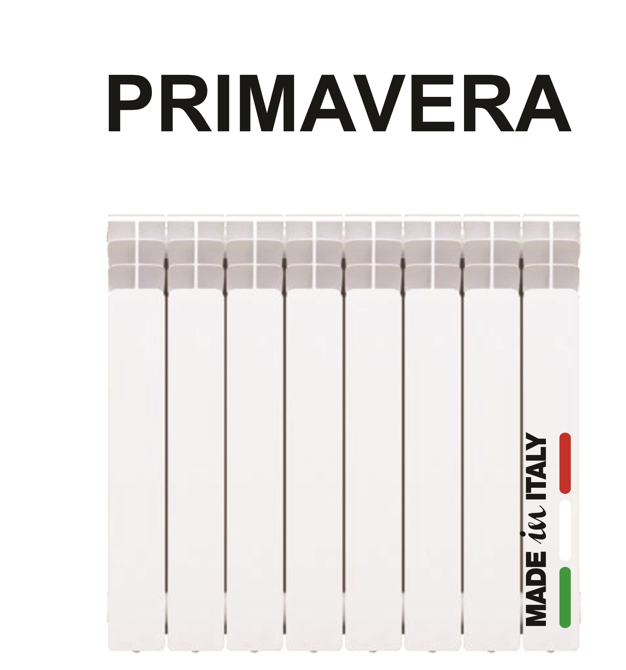 Alumīnija radiatori 500*80, (9,5cm) H=580mm, PRIMAVERA