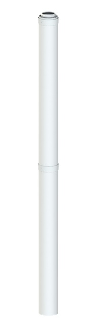 Дымоходная труба для конденсационного котла D100/150, 1.95 м, Cox Geelen, CTAAAA600