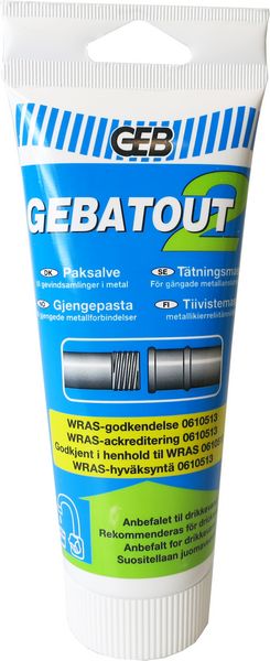 GEBATOUT blīvēšanas pasta, 80 gr