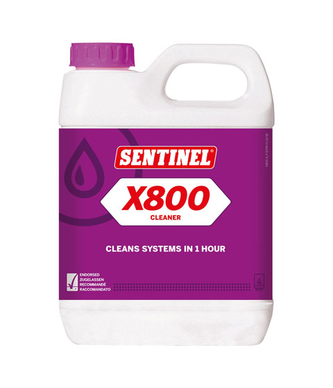 Добавка для быстрой очистки и удаления накипи SENTINEL X800 Fast Acting Cleaner, 1л