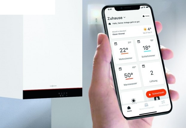 Gāzes kondensācijas katls Viessmann Vitodens 050-W, 19 kW, BOHA, Z024797