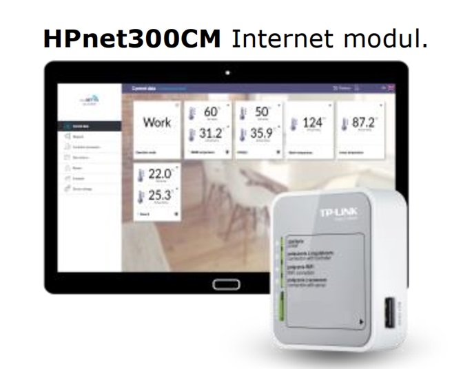 Centrometal WIFI модуль для тепловых насосов TOPLINE, HPnet300CM