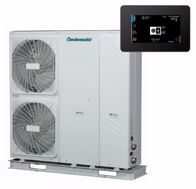 Centrometal Siltumsūknis TOPLINE Monoblock 16 kW, P, 400 V, R32 ar automātiku HPCU360iCMP