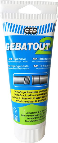 GEBATOUT blīvēšanas pasta, 80gr