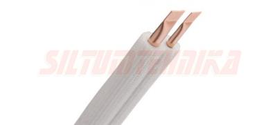 Dubulta kapara caurule ar izolāciju 3/8''- 5/8'' (9.52-15.87 mm), 25 m rullis, ISOPOLAR