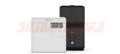 TECH Istabas termostats EU-294 V2, balts