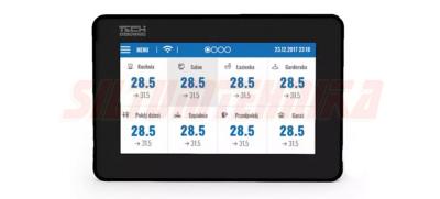 TECH Vadības panelis EU-M-9 R, ar WIFI moduli, melns