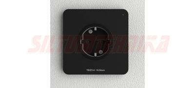 Черная розетка SG-230, с измерением тока, TECH Sinum
