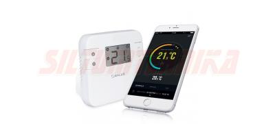 Bezvadu, programmējams interneta telpas temperatūras termostats RT310 i, SALUS