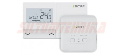 Telpas termostats E901RF, bezvadu (SALUS 091FLRF analogs), ENGO