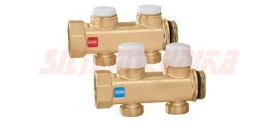 Распределительный коллектор 2x3/4'', CALEFFI