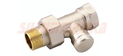 Oбратный клапан для подключения радиаторов прямой 1/2'', RLV-S 15, DANFOSS