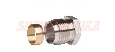 Kompresijas tērauda savienojums vara un dzelzs caurulēm, 15 x 1/2'', DANFOSS, 013G4115