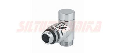 Noslēgvārsts CYLINDER 1/2''x1/2'', hromēts, CARLO POLETTI, V30410B
