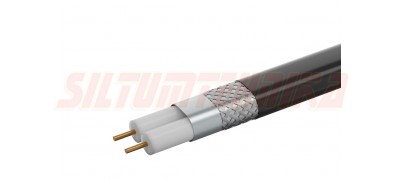 Антиобледенительный нагревательный кабель со встроенным терморегулятором KZT-30-2, 15 Вт/м, TERMOFOL
