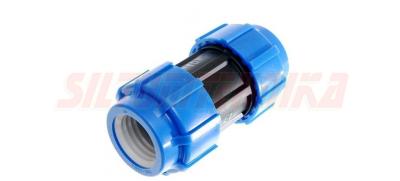 Компрессионная муфта 40*40 для полиэтиленовых труб