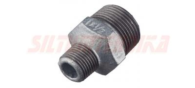 Oцинкованный, чугунный переходный ниппель 2'-3/4''