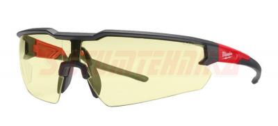 Uzlabotas aizsardzības dzeltenas aizsargbrilles, Milwaukee, 4932478927
