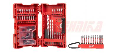 Skrūvgrieža uzgaļu komplekts SHOCKWAVE™ IMPACT DUTY, 54 gb., Milwaukee, 4932479855