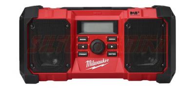 Augstas veiktspējas darba vietas radioaparāts M18 JSR DAB+-0, Milwaukee, 4933451251