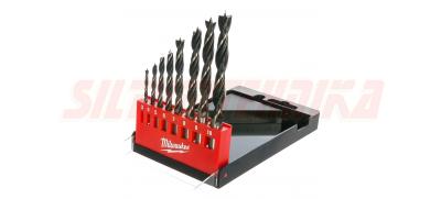 Urbju komplekts kokam, DIN 7487 E, 3 -10 mm, 8 gab., Milwaukee, 4932352466