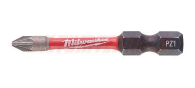Skrūvgrieža uzgalis SHOCKWAVE IMPACT DUTY™, PZ 1, 50 mm, Milwaukee, 4932471566