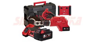 M18™ FORCE LOGIC™ aккумуляторный гидравлический инструмент для резки кабелей, M18 HCC75R-502, Milwaukee, 4933459271