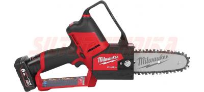 Akumulātora ķēdes zāģis, atzarojamais, M12 FHS-602X, 15 cm, Milwaukee, 4933472212