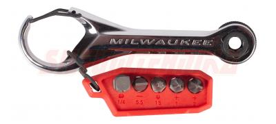 Atslēga ar sprūdratu Micro Ratchet, 7 in 1, Milwaukee, 4932498792