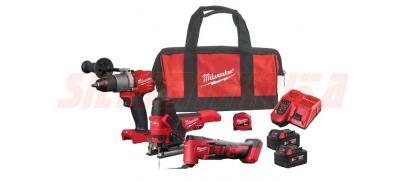 Akumulātora instrumentu komplėkts M18 FPP4F2-502B, Milwaukee, 4933471208