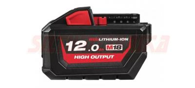 Darba instrumentu akumulātors M18 HB12, High Output, 12 Ah, Milwaukee, 4932464260