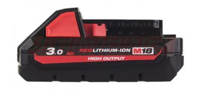 HIGH OUTPUT™ akumulātors M18 HB3, 3 Ah (18 V), Milwaukee, 4932471069