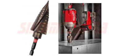 Ступенчатое сверло SHOCKWAVE™ IMPACT DUTY, 4-30 мм, Milwaukee, 48899265