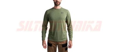 Viegls, kombinētais darba krekls ar garajām piedurknēm, HT LS GN, M, zaļš, Milwaukee, 4932492999