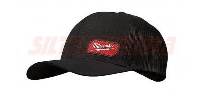 Viegla cepure SNAPBACK TRUCKER, STC BL, melna, Milwaukee, 4932493107