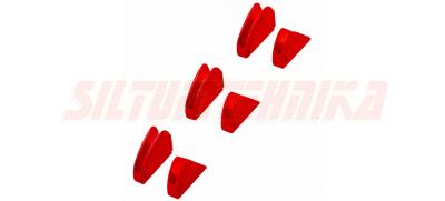 Plastmasas aizsargžokļi veidgabalu stangām, 180 mm, KNIPEX, 8609180V01