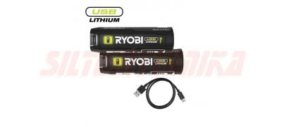 USB Lithium™ akumulātors RB4L30x2, 3.0 Ah, 4 V, 2 gb., 5133006547, Ryobi
