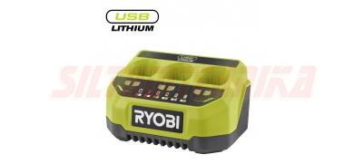 USB Lithium™ 3 pieslēgvietu akumulātoru lādētājs RC43P, 4 V, Ryobi