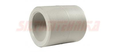 Серая, полипропиленовая муфта Дн 40, KAN-therm