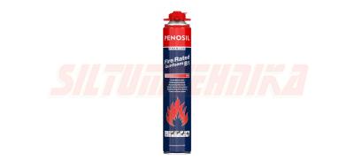 Ugunsdrošas montāžas putas PENOSIL Premium FireRated Gunfoam, ar trubiņu, 750 ml