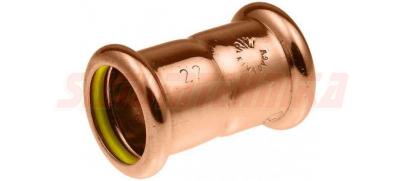Медная муфта под пресс D22, GAS, KAN-therm, 2263245002